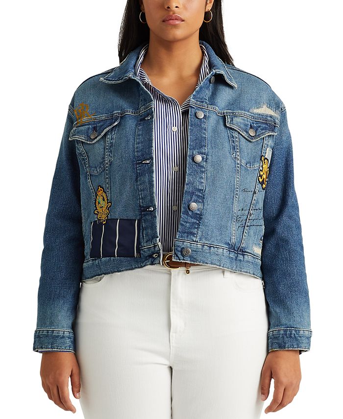 Lauren Ralph Lauren Plus Size Denim Jacket Macy's