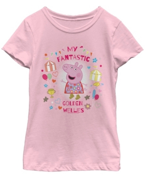 Fifth Sun Big Girls Golden Wellies Short Sleeve T-shirt