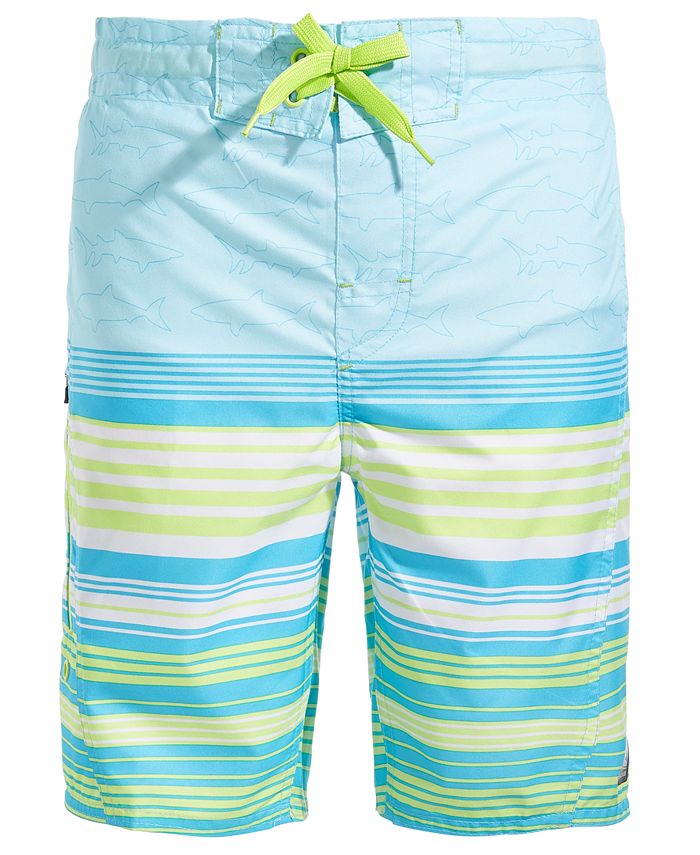 Laguna Big Boys Summer Stripe Swim Trunks - Macy's