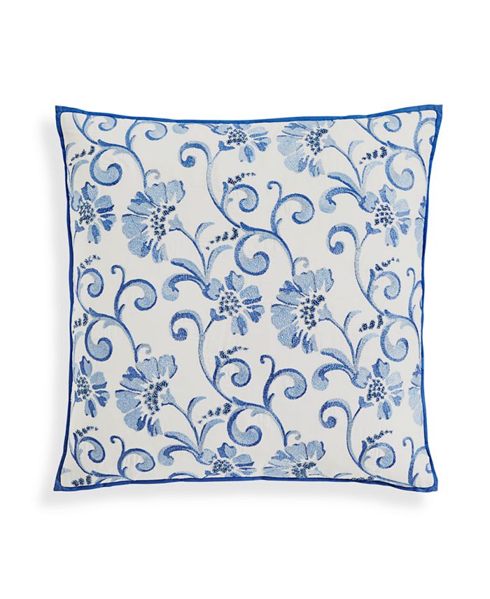 Hotel Collection Palmette Decorative Pillow, 20" x 20", Created for