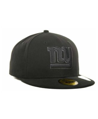 New Era New York Giants Black Gray 59FIFTY Hat - Macy's