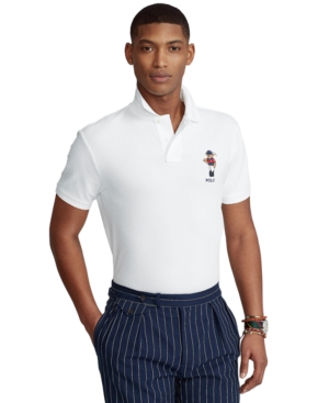 Polo Ralph Lauren Men's Custom Slim Fit Polo Bear Polo Shirt