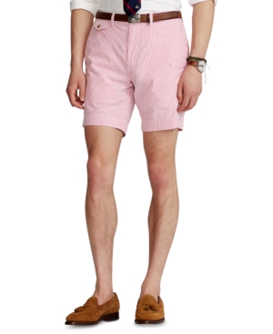 Polo Ralph Lauren Men's 9-Inch Classic-Fit Seersucker Shorts