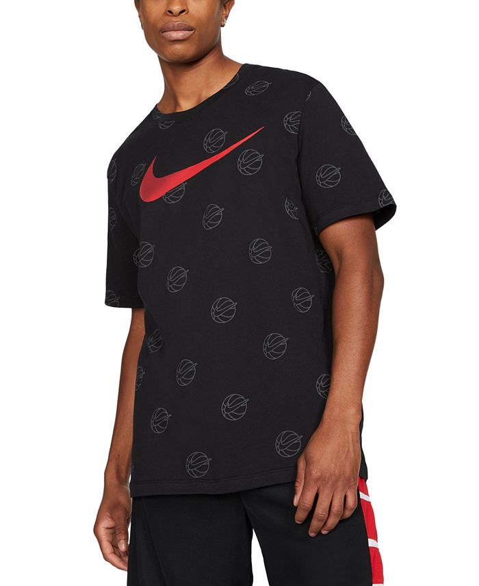 Nike Men's Swoosh Basketball Logo Graphic T-Shirt & Reviews ...