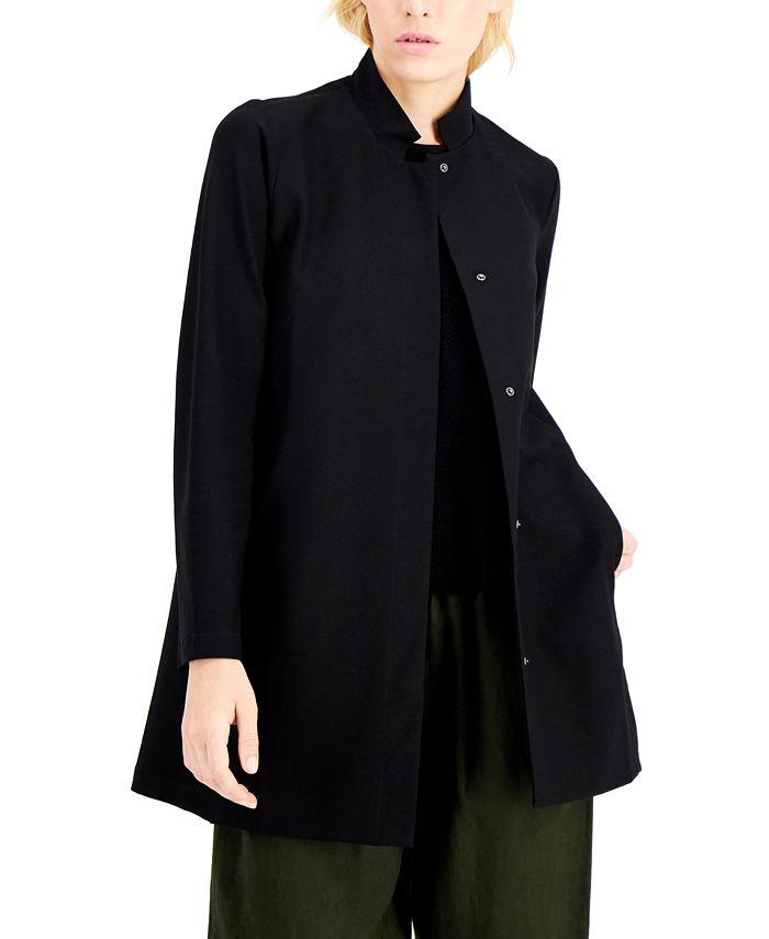 Eileen Fisher Stretch Crepe Jacket Macy s