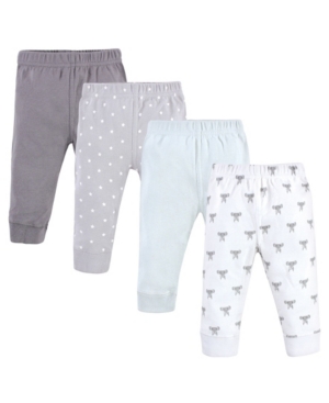 Toddler Girls and Boys Cotton Pants and Leggings 4 Pack