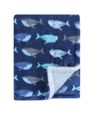 Baby Girls and Boys Plush Blanket with Sherpa Back