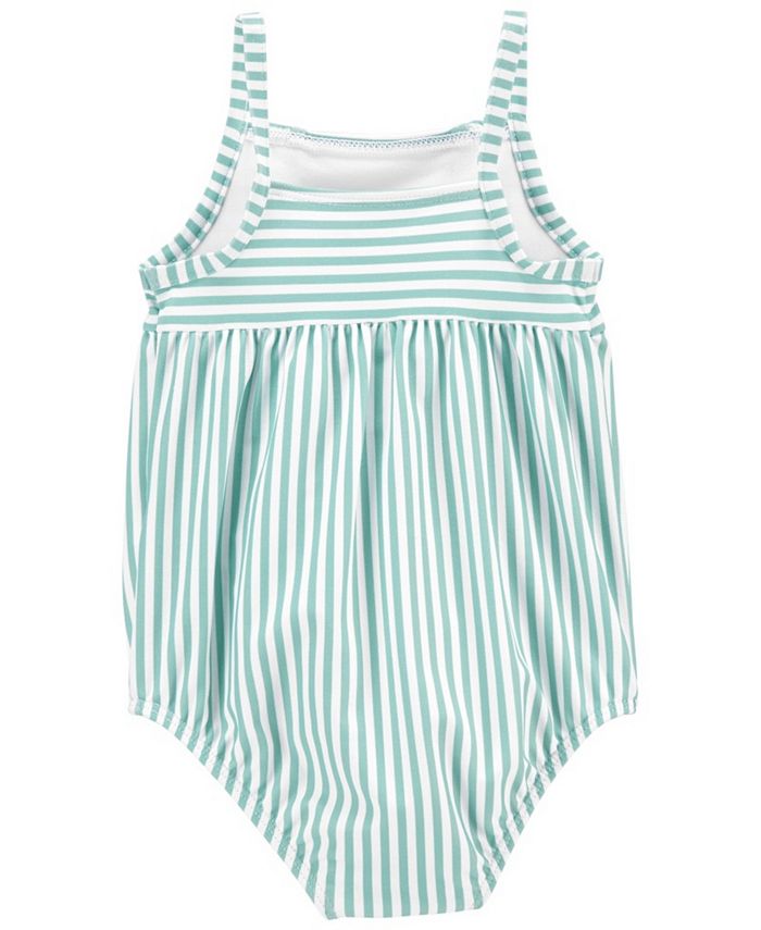 Carter's Baby Girl Striped Swimsuit & Reviews - Swimwear - Kids - Macy's
