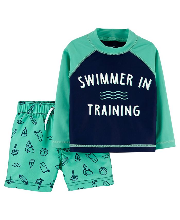 Carter's Baby Boys Rash Guard Set, 2 Pieces Macy's