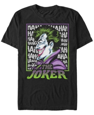 Fifth Sun Men's Batman Joker Short Sleeve T-shirt In Black