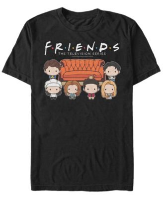 Men's Friends Friends Couch Crew Short Sleeve T-shirt - Macy's