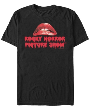Men's Rocky Horror Picture Show Lips and Logo Short Sleeve T-shirt