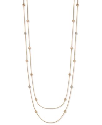 anne klein fireball necklace