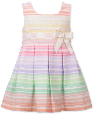 baby striped dress
