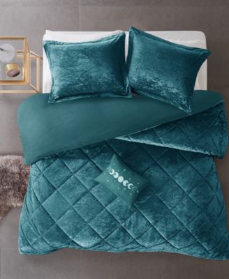 Felicia Velvet 4-Pc. Duvet Cover Set, King/California King