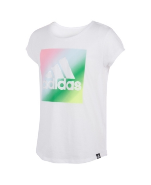 Little Girls Short Sleeves Scoop Neck T-shirt