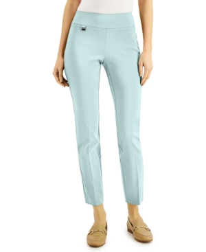 Alfani TUMMY-CONTROL PULL-ON SKINNY PANTS, REGULAR, SHORT AND LONG LENGTHS, CREATED FOR MACY'S