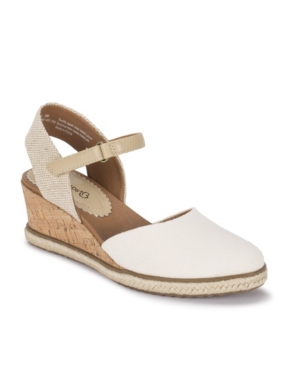 Baretraps Women's Ocean Platform Wedges Women's Shoes In Cream