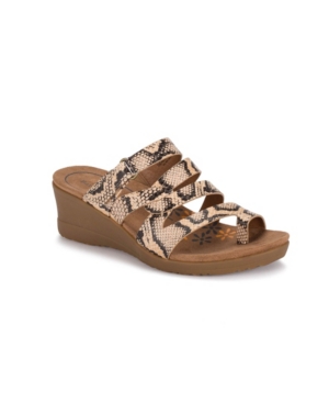 Baretraps Theanna Wedge Slide Sandals Women's Shoes
