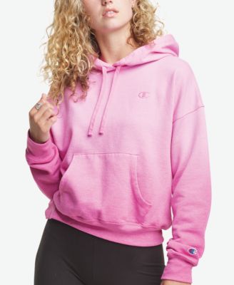 pink champion hoodie macys