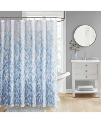 Décor Studio - Jordan Ombr&eacute; Teardrop 72" x 72" Shower Curtain