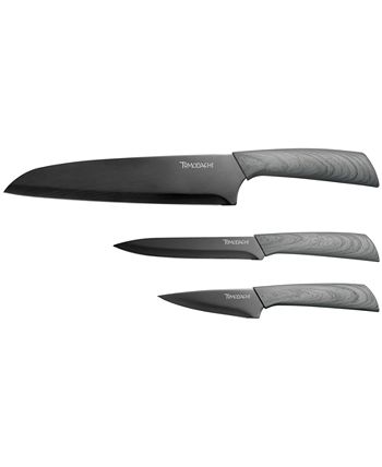 Kmart Tomadachi Paring Knifes, Print - 3 pack