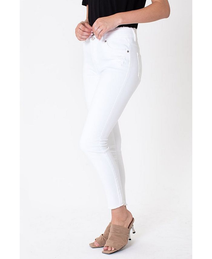 Kancan Women's High Rise Ankle Skinny Jeans & Reviews Jeans Women