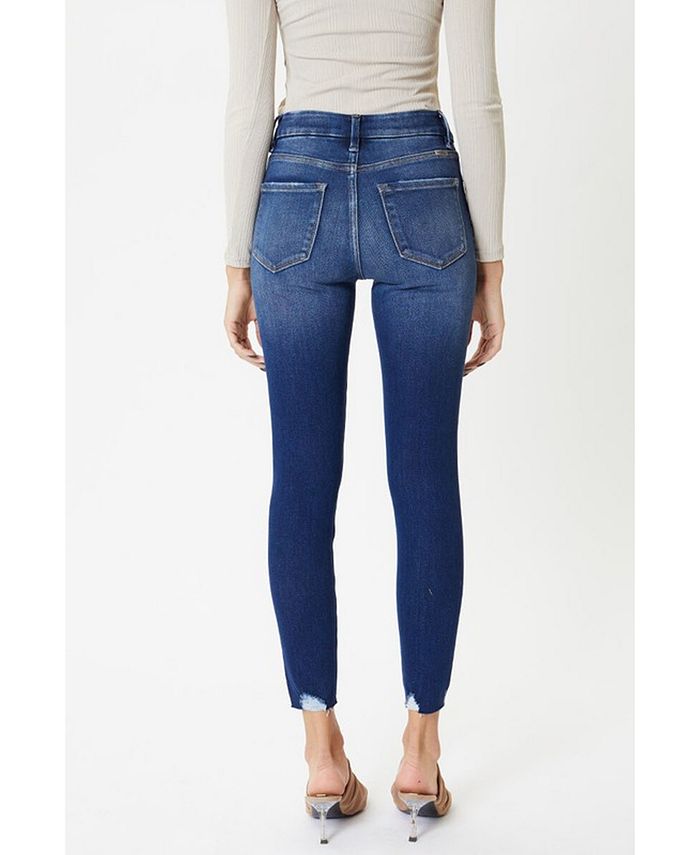 Kancan Women's High Rise Ankle Skinny Jeans - Macy's