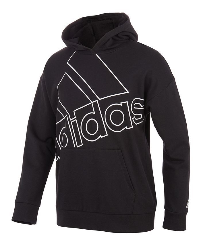 adidas Big Girls FT Bos Hooded Pullover Sweatshirt - Macy's