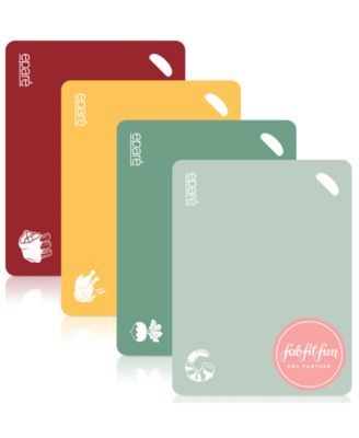 Eparé - 4-Pc. Color-Coded Cutting Board Set