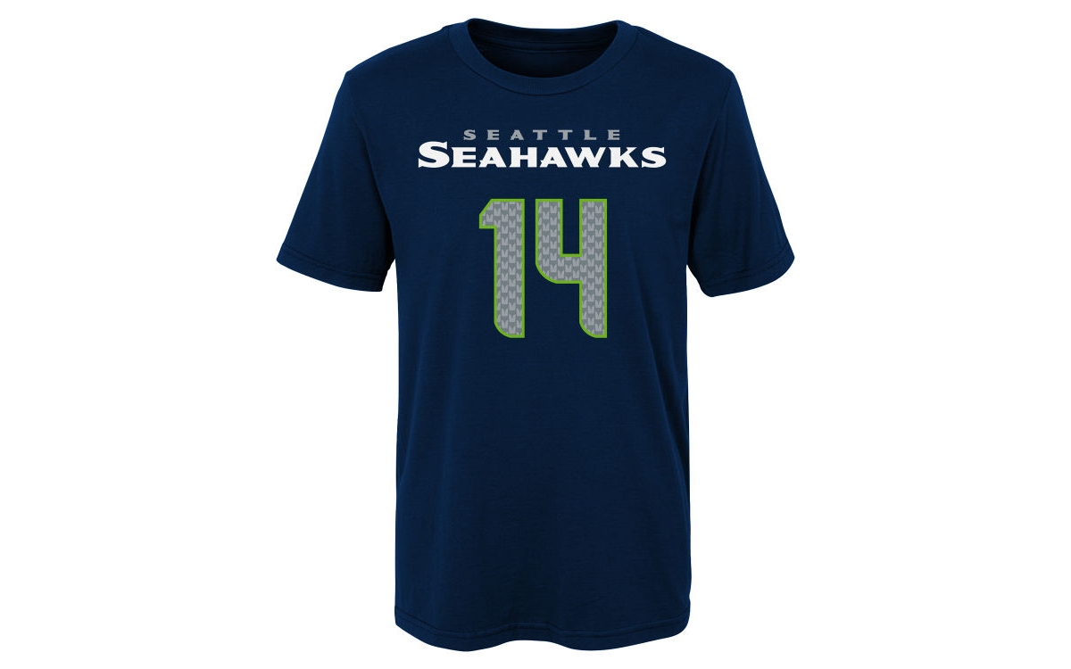 Nike Little Boys and Girls Seattle Seahawks Mainliner Player T-shirt - D.k. Metcalf