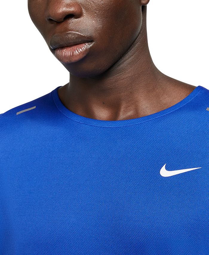 Nike Men's Rise 365 Wild Run Short-Sleeve Shirt & Reviews - Activewear ...