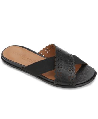 Lark Cross Elastic Scallop Slides 