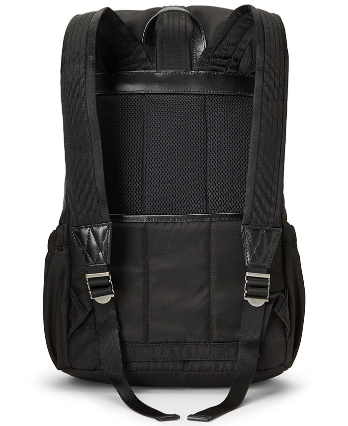 Polo Ralph Lauren Men's Leather-Trim Backpack & Reviews - All ...