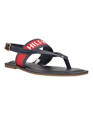 thong tommy hilfiger flip flops women's