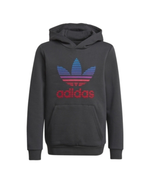 Big Girls Graphic Logo Print Hoodie
