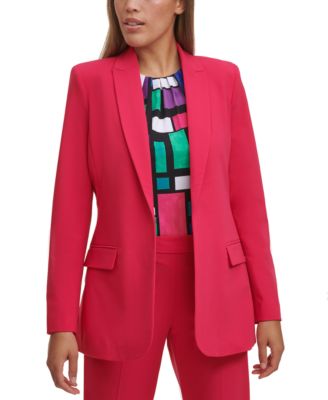 macy's calvin klein women's blazer