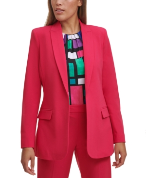 Calvin Klein Petite Open-Front Jacket