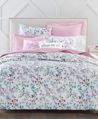 Charter Club Damask Designs Floral Vines Duvet Covers Created For Macys Bedding