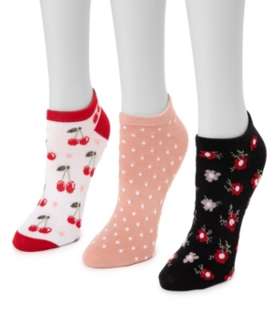 Women's 3 Pair Pack Ankle Sock