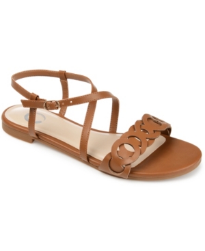 Journee Collection Collection Women's Jalia Sandal In Tan