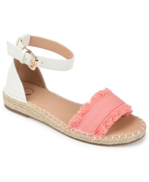 Journee Collection Women's Tristeen Espadrille Sandals In Pink