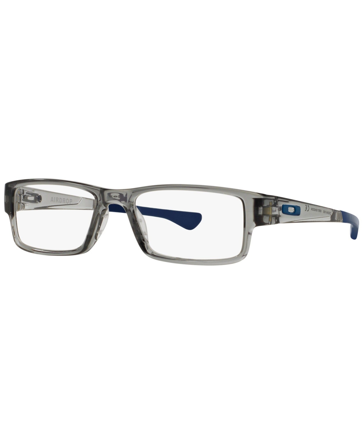 Oakley Ox8046 Airdrop Men's Rectangle Eyeglasses In Grey