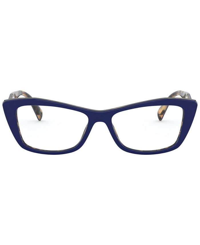 PRADA PR 15XV Women's Cat Eye Eyeglasses - Macy's