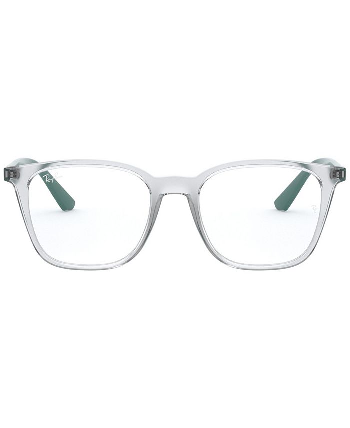 Ray Ban Rx7177 Unisex Square Eyeglasses Macys