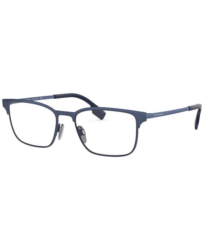 Burberry BE1332 Men's Rectangle Eyeglasses Macy's