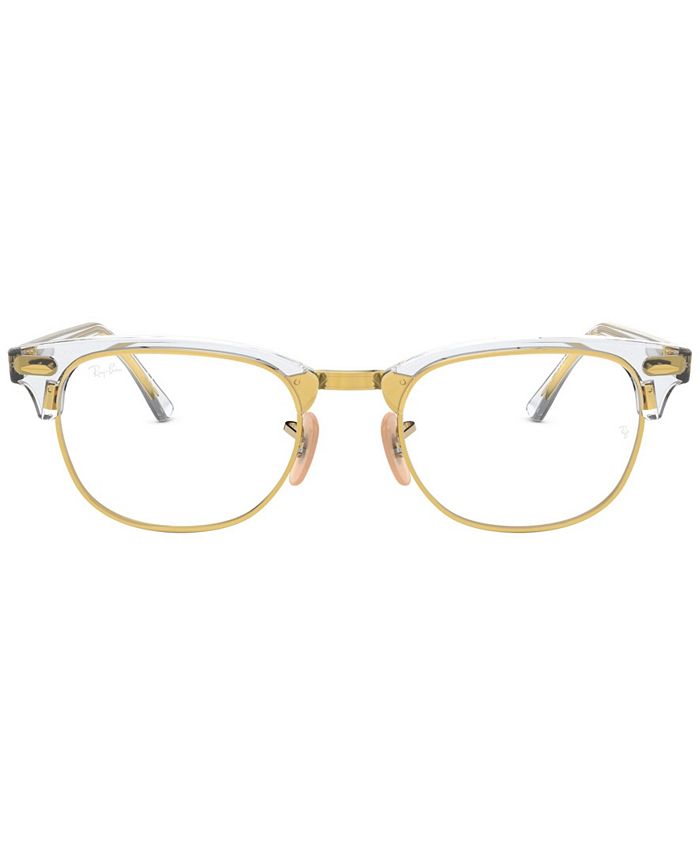 Ray-Ban RX5154 Men's Square Eyeglasses - Macy's