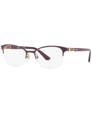 Vogue Vo4067 Women's Rectangle Eyeglasses In Violet