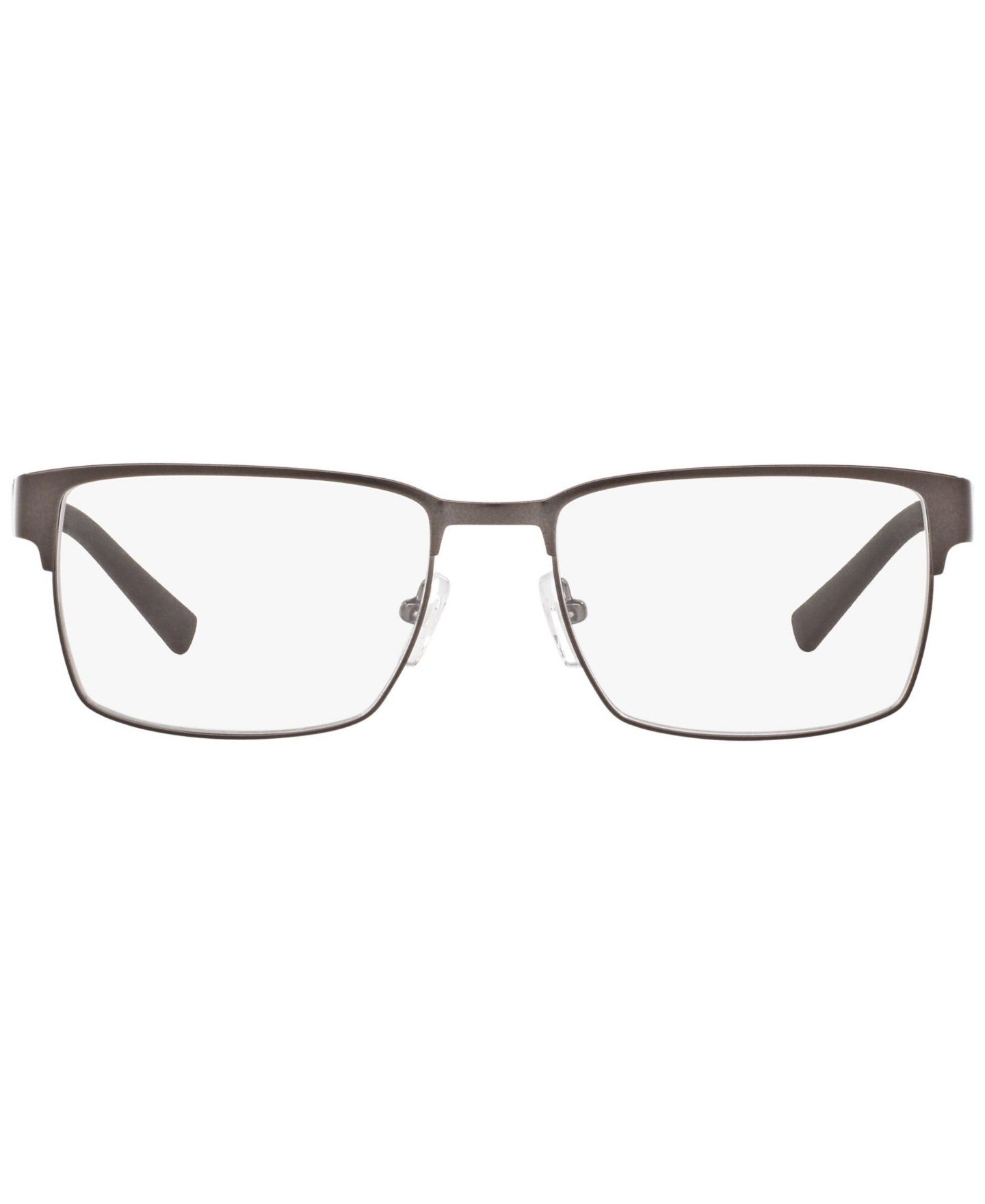 Мужские очки A|X Armani Exchange Man Square Metal AX1019 Eyeglasses, цвет: Dark Gun — фото 3