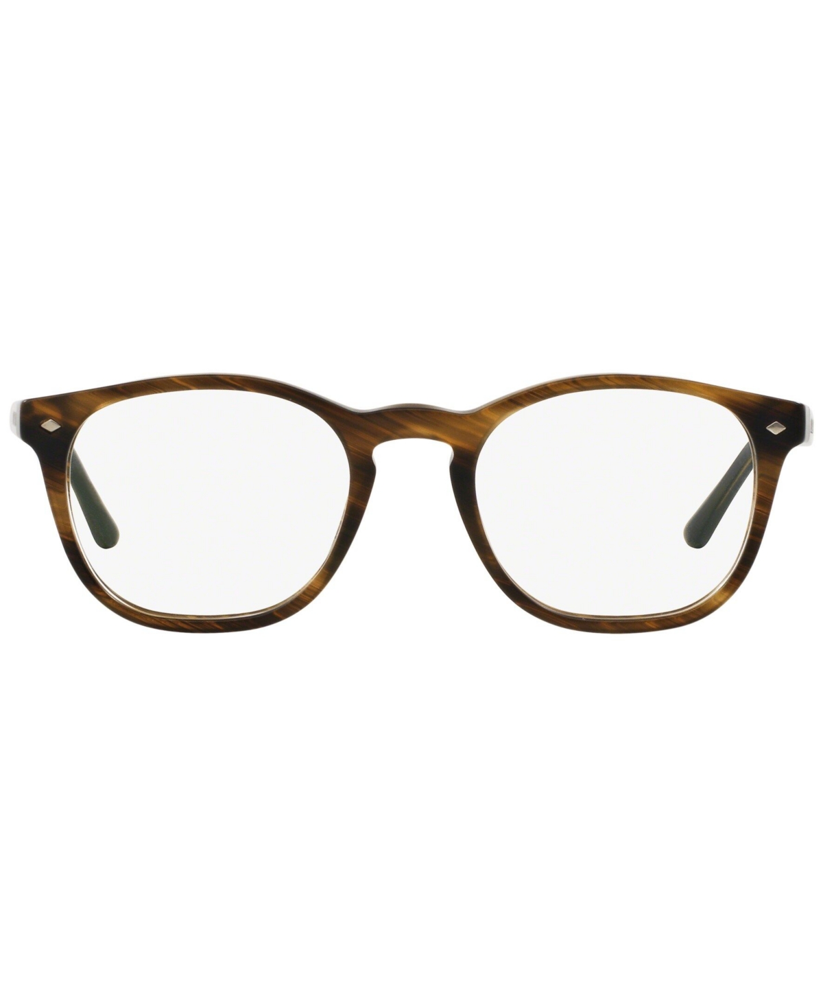 Giorgio Armani Ar7074 Men's Phantos Eyeglasses In Dark Brown